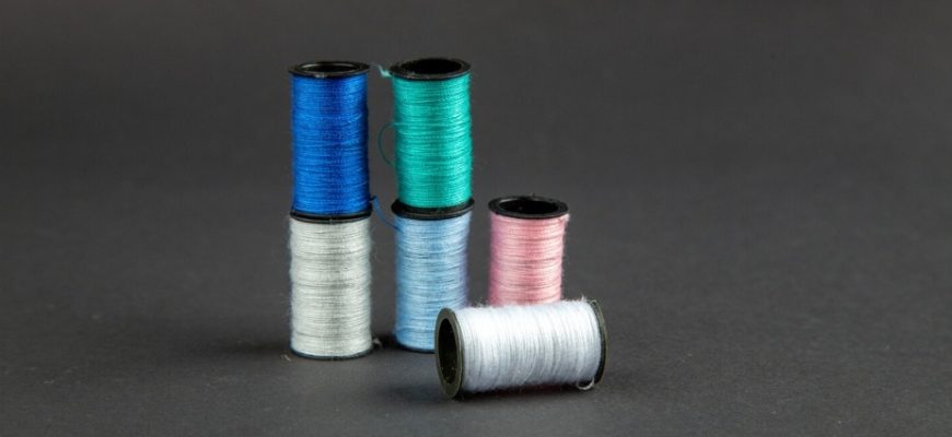 Polyester sewing thread